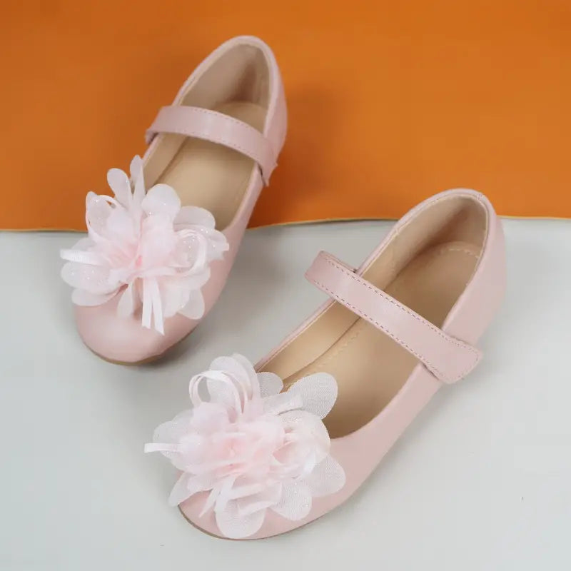 White Princess Mary Jane Slippers