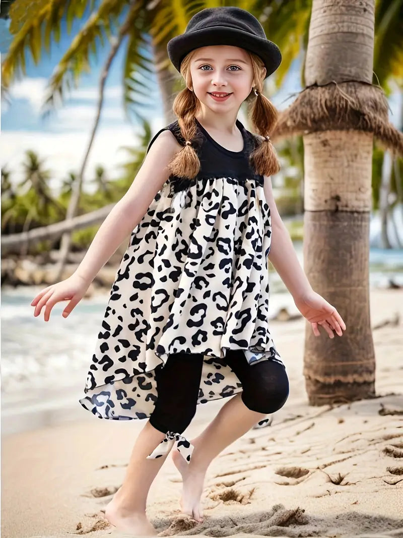 Leopard Print 2 Pcs. Leopard Set