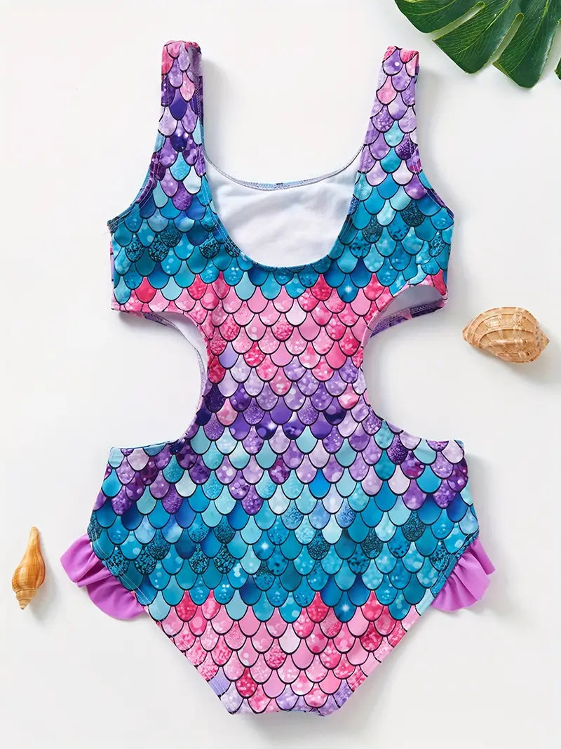 Mermaid Cutout Swimsuit