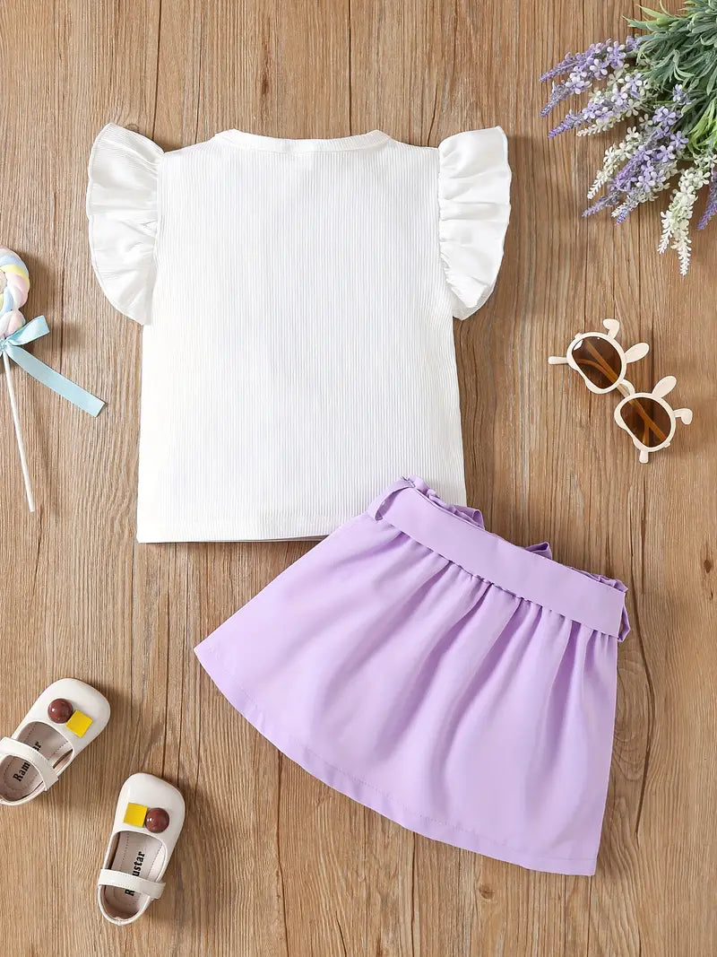 Summer Vibes 2 Piece Skirt Set
