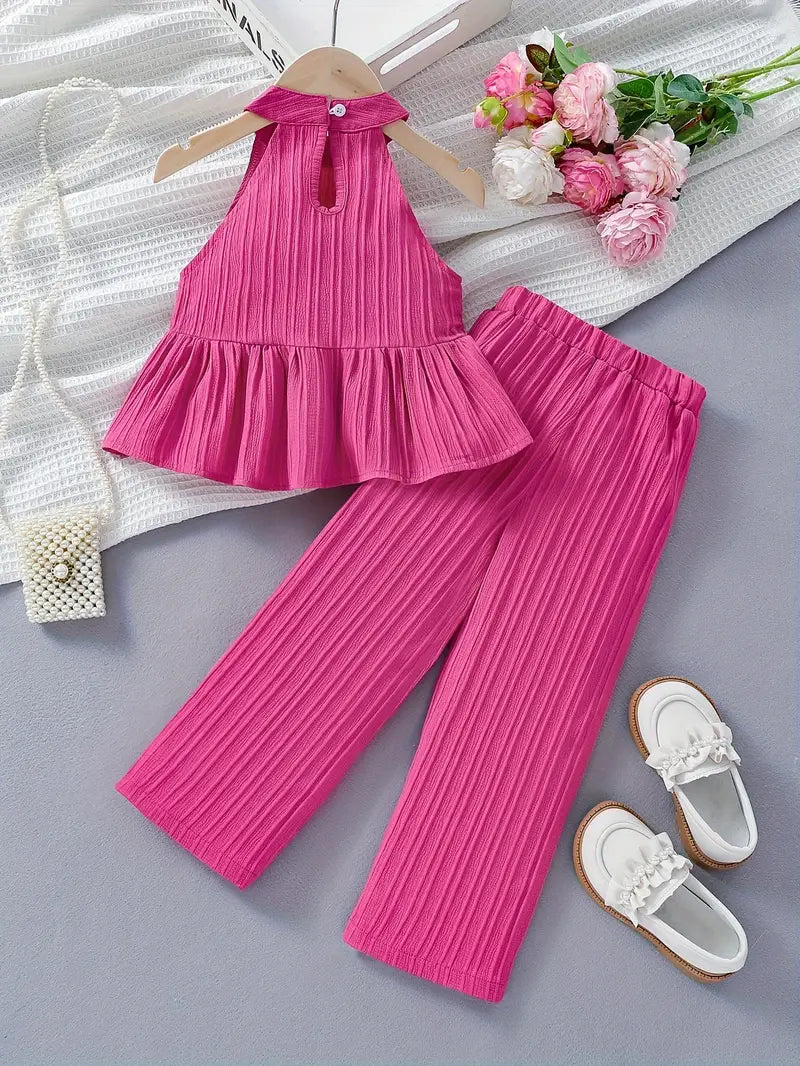 Halter Cuteness 2 Piece Pants