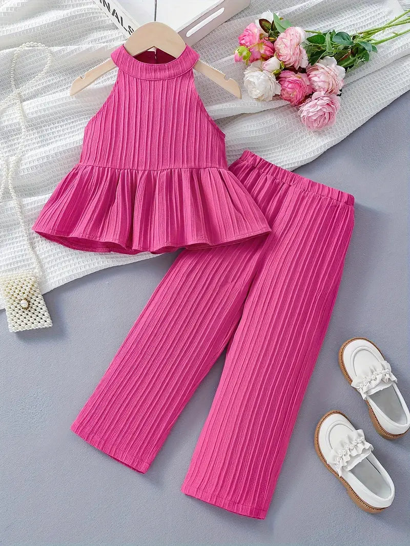 Halter Cuteness 2 Piece Pants