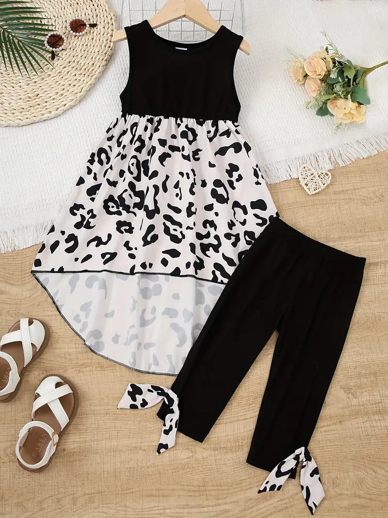Leopard Print 2 Pcs. Leopard Set