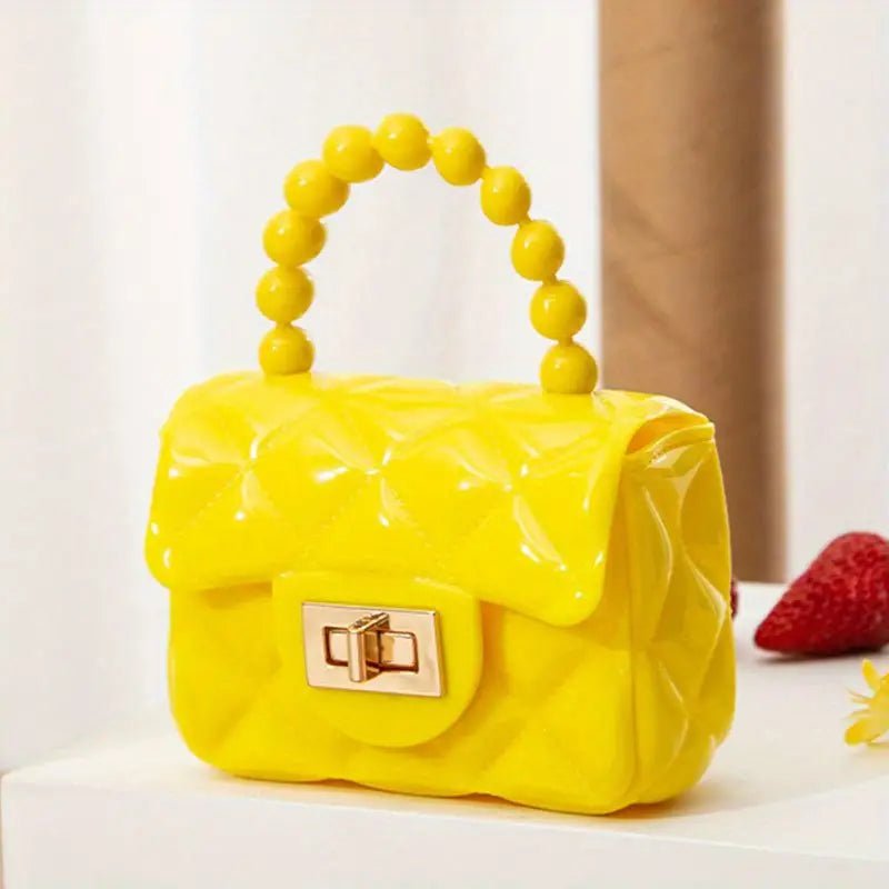 Princess Pearl Handle Purse