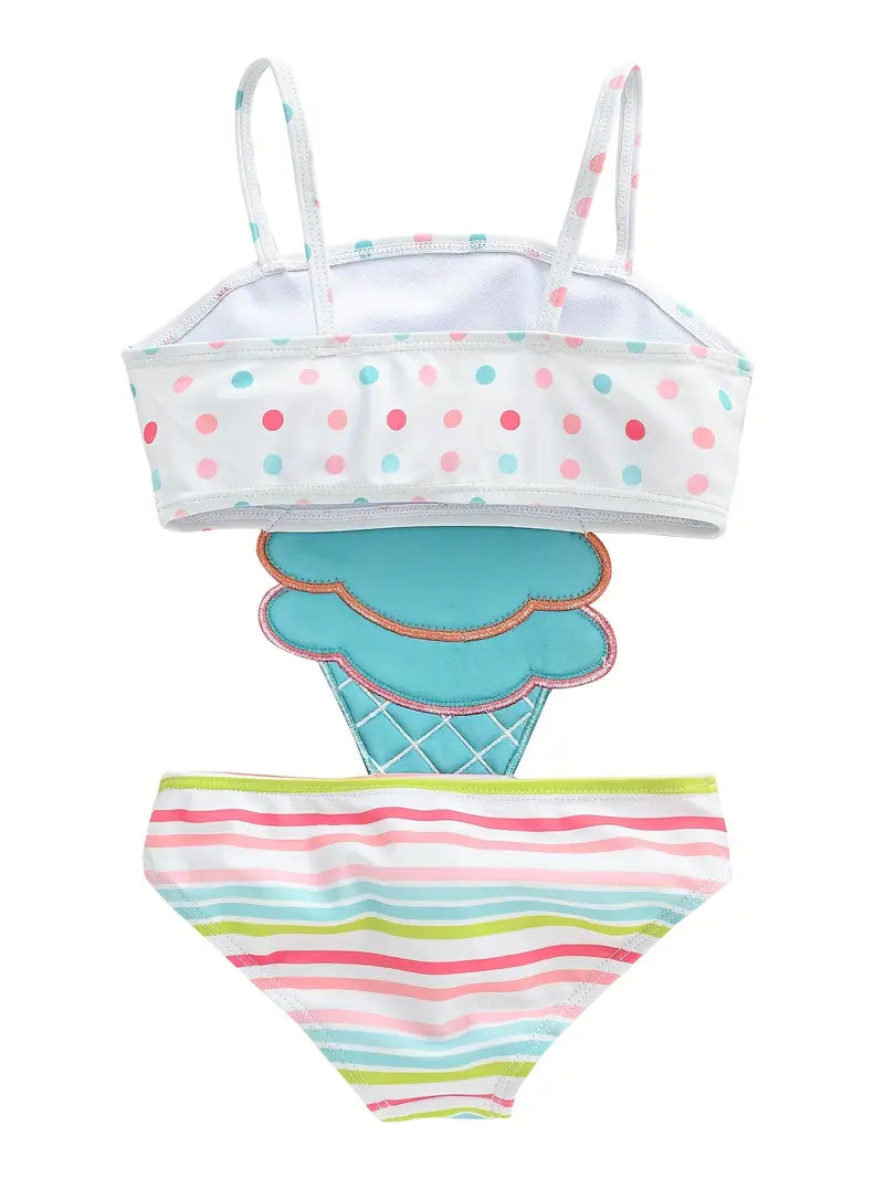 Ice Cream Cone Tankini Swimsuit