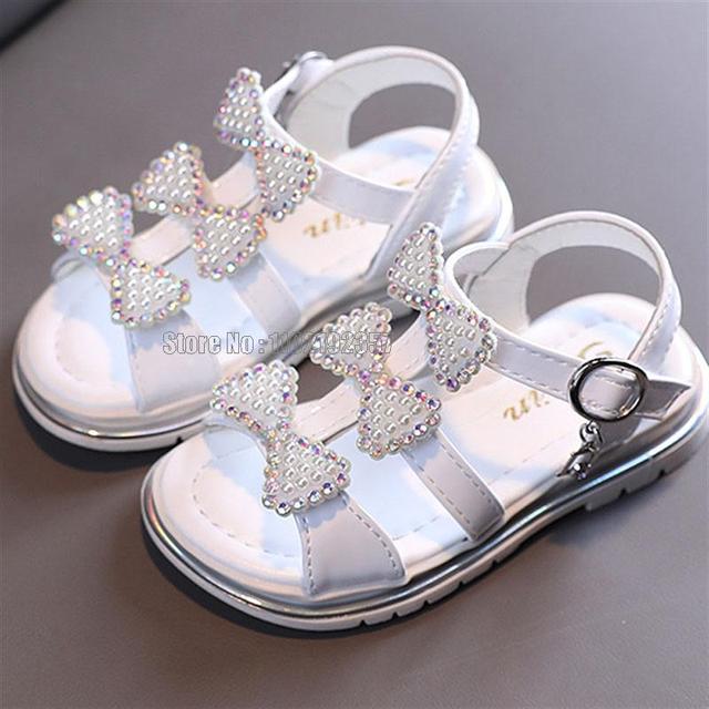 Sparkle Bow Sandals