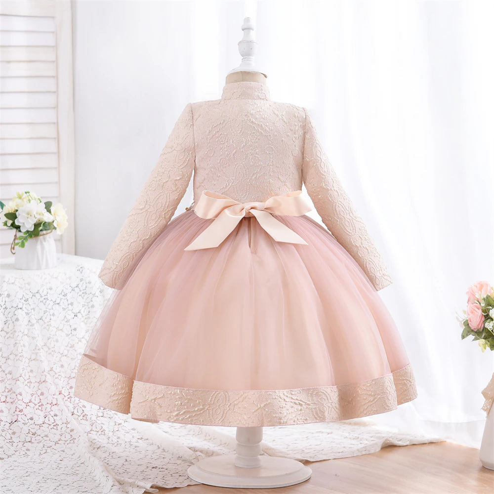 Beautiful Jacquard Ball Dress