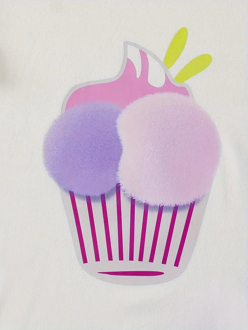 Shiny Double Scope Ice Cream Skirt Set