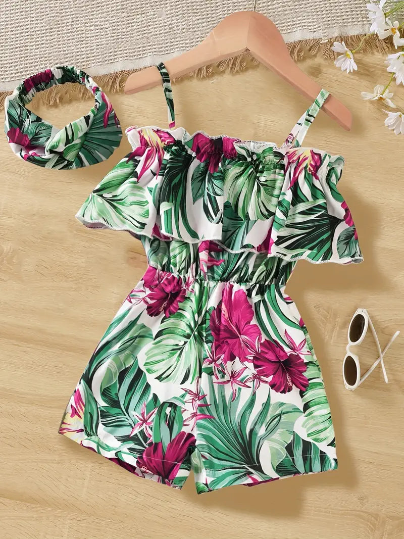 Tropical Vacation Romper