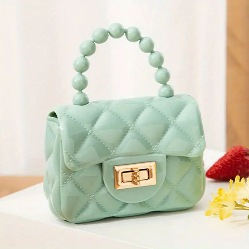 Princess Pearl Handle Purse