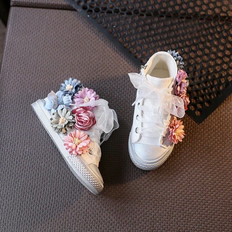 Floral Perfection High-top Sneaker