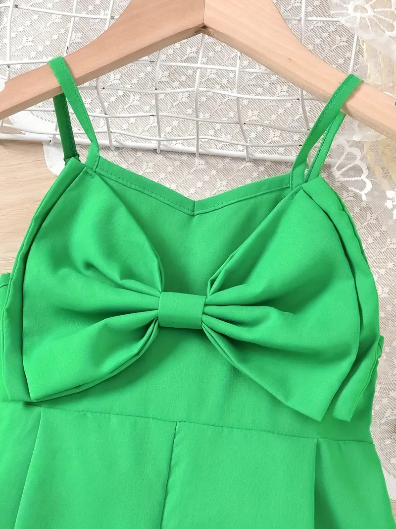 Princess Bow Accent Romper