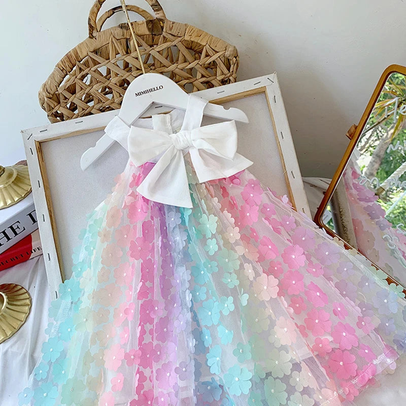 Flower Rainbow Dress