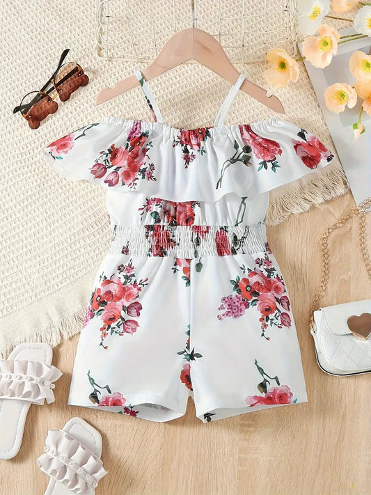 Princess Floral Romper