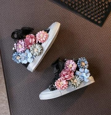 Floral Perfection High-top Sneaker